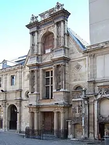 Exterior view of the chapel of the Beaux-Arts