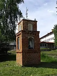 Warmian old wayside shrine in Dorotowo