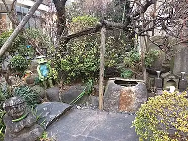 Garden with Kihachi Kappaya grave