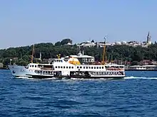 Kaptan Gündüz Aybay ferry on the Bosphorus