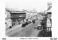 Image 11A postcard from 1930 of Elphinstone Street, Karachi. (from Karachi)