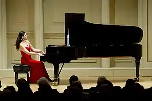 Kariné Poghosyan performing at Carnegie Hall