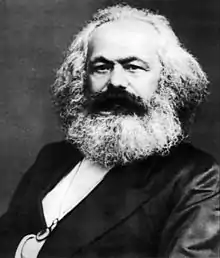 Image 19Karl Marx and his theory of Communism developed along with Friedrich Engels proved to be one of the most influential political ideologies of the 20th century. (from History of political thought)