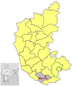 Abburu (Krishnarajanagara) is in Mysore district