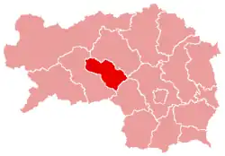 Knittelfeld District in Styria