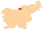 The location of the Municipality of Črna na Koroškem