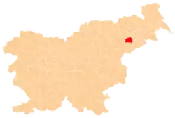 The location of the Municipality of Kidričevo
