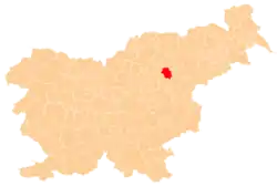 The location of the Municipality of Vojnik