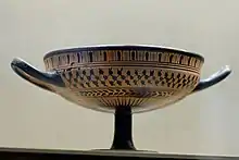 Kassel Cup by an unknown Attic artist, circa 540 BC. Louvre