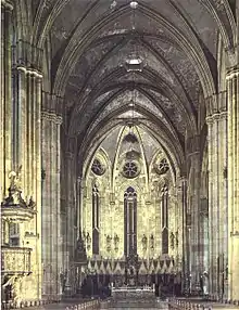 Image 30Cathedral of St Stephen in Zagreb, the capital of Croatia, the 14th century interior (from Culture of Croatia)