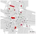 Map of Central Katowice