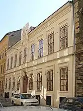 The Kauser House (Gerster Károly, 1860), Gyulai Pál utca 5. Built for János Kauser, a stonemason and sculptor.