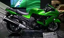 Ninja ZX-14R at the 2011 Tokyo Motor Show