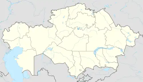 Şymkent is located in Kazakhstan