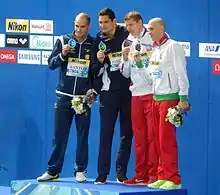 László Cseh Bronze50 m butterfly