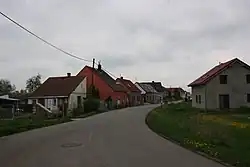 A street in Keblice