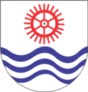 The coat of arms of Kehra between October 8, 1993, and December 2, 2002