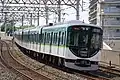 Keihan 13000 series express in August 2017