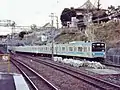 A Keihin-Tohoku Line 205–0 series in February 1992