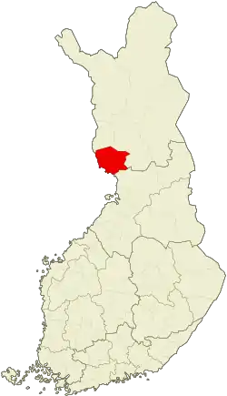 Location of Kemi-Tornio sub-region