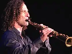 Image 6Kenny G, one of the leading smooth jazz artists which emerged in the 1980s (from Portal:1980s/General images)