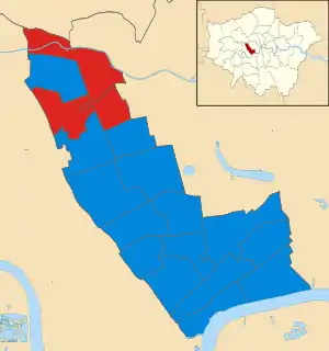 2006 results map