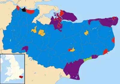 2013 results map