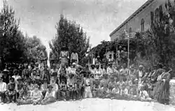 Image 16Jewish workers in Kerem Avraham neighbourhood of Jerusalem (c. 1850s) (from History of Israel)