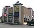 A co-branded KFC and LJS restaurant in Lafayette, Tennessee