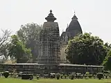 Parvati Temple (as visible from Chitragutpa Temple), Khajuraho India