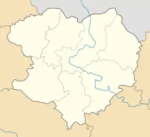Topoli is located in Kharkiv Oblast