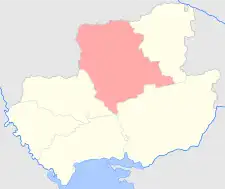 Location in the Kherson Governorate