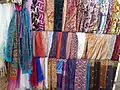 Khiva-Foulards. Uzbekistan material