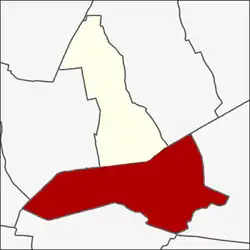 Location in Bang Kapi District