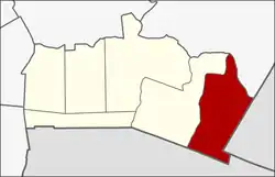 Location in Lat Krabang District