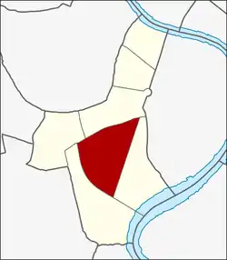 Location in Thon Buri District