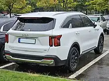 Kia Sorento HEV (Rear view; facelift)