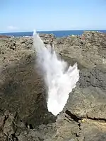 Kiama Blowhole in action