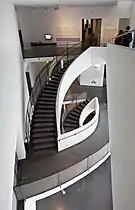 Stairs seen from 5th floor