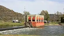 Kickapoo River in Gays Mills