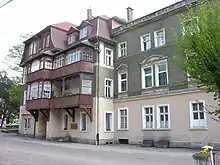 Photo of the house where Kieślowski was raised