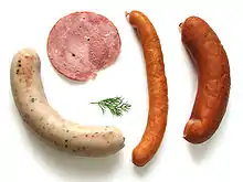 Kiełbasa charcuterie varieties