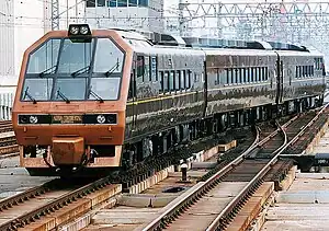 Alpha Continental Express KiHa 59 series DMU in 1994