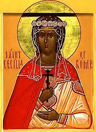 St. Cecilia of Rome.