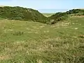 Kildonan Glen near High Drummore Motte and Bailey.