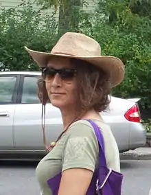 Kim Wozencraft in Woodstock, New York (August 18, 2012)