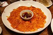 Kimchi-buchimgae (kimchi pancake)