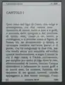 Humanist slab-serif PNM Caecilia on an Amazon Kindle