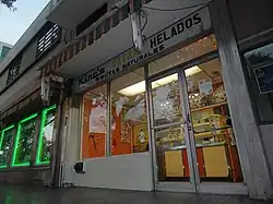 Los Chinos de Ponce ice cream parlor on Calle Marina, Plaza Las Delicias