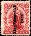 New Zealand stamp overprinted for use at the British base